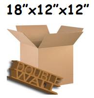 18"x12"x12" Double Wall Boxes